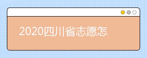 2020廣東省志愿怎么填？廣東省高考志愿能填幾個？