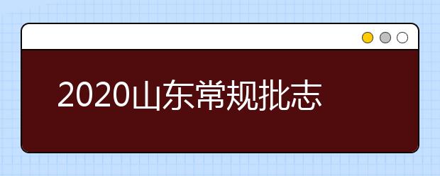 2020山東常規(guī)批志愿填報(bào)是什么模式？常規(guī)批志愿填報(bào)錄取規(guī)則是什么？