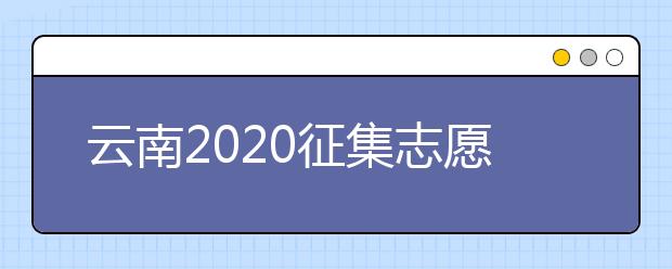 云南2020征集志愿填報時間是什么？有什么填報要求？